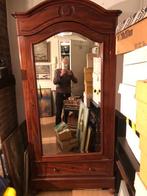 antieke linnen spiegelkast, Antiek en Kunst, Ophalen