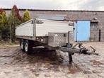 Geremde remorque HAPERT 3 ton (materieelbak + huif), Auto diversen, Aanhangers en Bagagewagens, Ophalen, Gebruikt