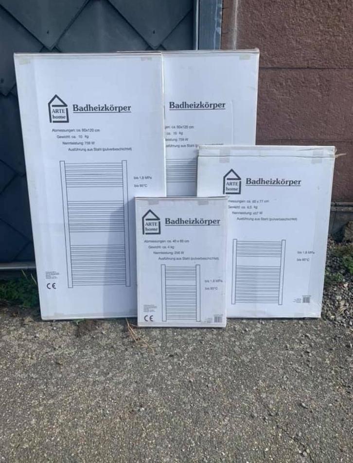 Badkamer handdoekdroger verwarming, Doe-het-zelf en Bouw, Verwarming en Radiatoren, Nieuw, Radiator, Ophalen