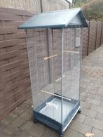 Mooie volière zie foto's, Animaux & Accessoires, Oiseaux | Cages & Volières, Enlèvement, Comme neuf, Synthétique, Volière