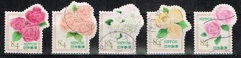 Timbres japonais - K 3621 - Roses, Timbres & Monnaies, Timbres | Asie, Affranchi, Asie orientale, Envoi