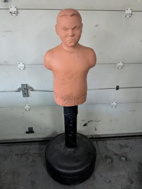 Bokspop/ vechtpop - realistische nek, perfect voor grappling, Sport en Fitness, Boksen, Zo goed als nieuw, Ophalen of Verzenden