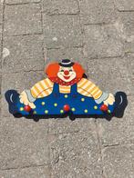 Houten kapstok met clown, Ophalen of Verzenden, Zo goed als nieuw, Hout, Kinderkapstok
