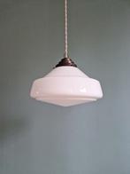 Suspension Art Déco Philips en opaline, série Phililite,1930, Antiquités & Art, Enlèvement ou Envoi