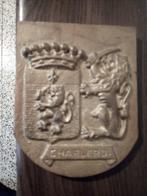 Plaque en métal avec armoirie, Antiquités & Art, Curiosités & Brocante, Enlèvement