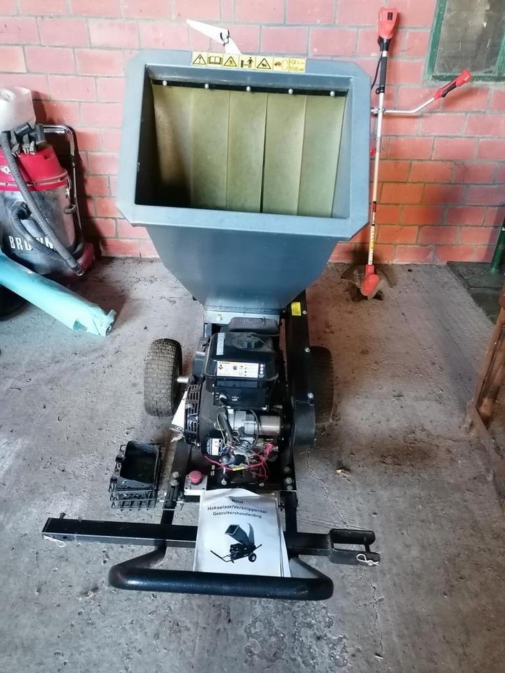 Greenstar Houtversnipperaar / Hakselaar 2017, Tuin en Terras, Hakselaars, Gebruikt, Ophalen