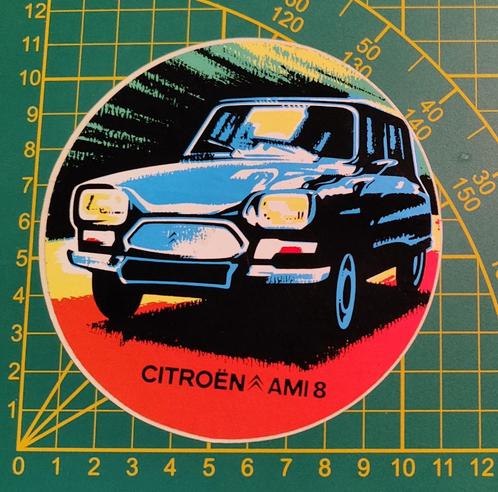 Sticker Citroën AMI 8, Collections, Autocollants, Enlèvement ou Envoi
