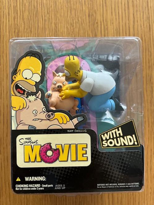 THE SIMPSONS MOVIE McFarlane Toys Lot, Collections, Statues & Figurines, Comme neuf, Enlèvement