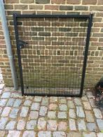 Tuinpoort 119 - 143 + 1 paal, Tuin en Terras, Tuinpoorten, Ophalen, Gebruikt, 100 tot 150 cm, 100 tot 150 cm