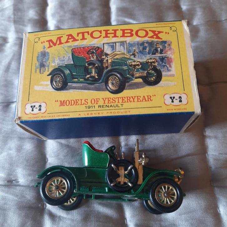 MATCHBOX MOYY Y-2: RENAULT 1911*VINTAGE*NEW*, Hobby en Vrije tijd, Modelauto's | 1:43, Nieuw, Auto, Matchbox, Ophalen