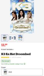 K3 - K3 En Het Droombed! DVD Van De Volledige Film!, CD & DVD, DVD | Enfants & Jeunesse, Comme neuf, Tous les âges, Film, Enlèvement ou Envoi