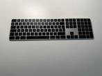 Apple Magic Keyboard Zwart met Touch ID – AZERTY (BE), Azerty, Ophalen of Verzenden, Zo goed als nieuw, Draadloos