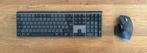 Logitech toetsenbord + muis, Computers en Software, Toetsenborden, Ophalen, Logitech, Azerty, Zo goed als nieuw