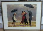 Ingelijste prent, the singing Butler, Jack Vetrriano, Huis en Inrichting, Ophalen, Gebruikt, 50 tot 75 cm, Print