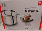 Pannenset Zwilling  5 stuks, Huis en Inrichting, Keuken | Potten en Pannen, Ophalen, Nieuw, Pannenset
