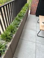 Amper gebruikte plantenbakken 4 stuks beschikbaar, Tuin en Terras, Bloembakken en Plantenbakken, Ophalen, Zo goed als nieuw, 60 tot 100 cm