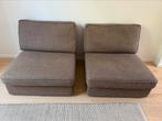 Twee bruine kivik ikea zetels, Ophalen, Eenpersoons, 75 tot 100 cm, Zo goed als nieuw