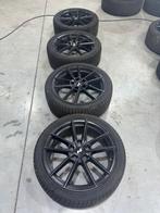 hyundai i30 n velgen 18 inch 5x114.3 met winterbanden, Ophalen, 18 inch, Velg(en), Winterbanden