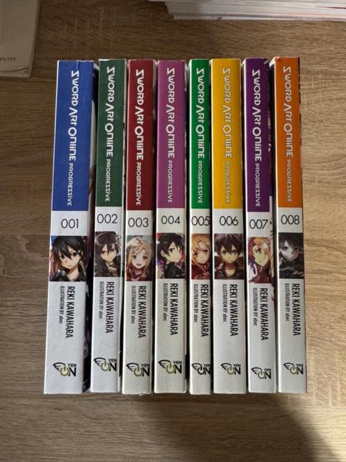 Sword Art Online Progressive light novel compleet, Livres, BD | Comics, Comme neuf, Série complète ou Série, Japon (Manga), Enlèvement ou Envoi