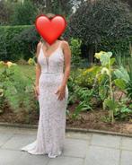 Gala kleed, Kleding | Dames, Ophalen, Zo goed als nieuw, Beige