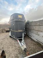 Paarden trailer bockman (2 paard), Dieren en Toebehoren, Paarden en Pony's | Trailers en Aanhangwagens, Ophalen, Zo goed als nieuw