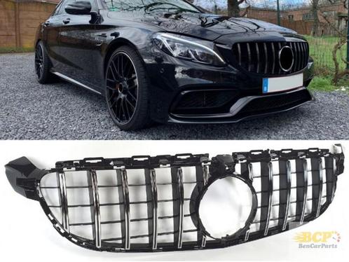 Sport grille Zwart Chrome met camera geschikt voor Mercedes, Autos : Pièces & Accessoires, Autres pièces automobiles, Neuf, Enlèvement ou Envoi