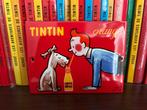 Plaque émaillée Tintin et Milou, Comme neuf, Une BD, Enlèvement ou Envoi, Hergé
