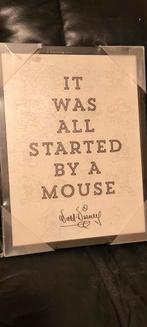 Mickey Mouse, limited edition,hout gegraveerd, in verpakking, Huis en Inrichting, Ophalen of Verzenden