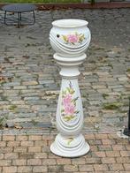 Staander met bloempot op, Ophalen