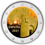 2 euros Espagne 2021 Tolède colorée, Enlèvement ou Envoi, Espagne, 2 euros