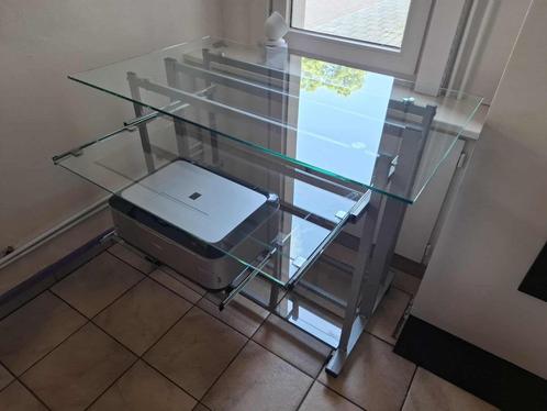 bureautafel, Huis en Inrichting, Bureaus, Gebruikt, Bureau, Met wielen, Ophalen