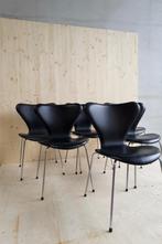 Design stoelen te koop – Fritz Hansen Serie 7 (set van 6), Enlèvement, Noir