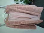 Roze imitatiebont jas, Kleding | Dames, Zo goed als nieuw, Roze, Ophalen, ANDERE