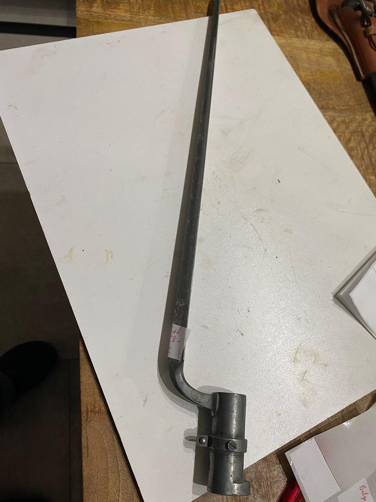 Baïonnette, Enlèvement ou Envoi