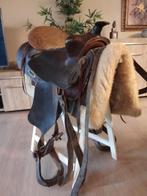 Westernzadel met pad, Dieren en Toebehoren, Paarden en Pony's | Zadels, Ophalen, Gebruikt, Western