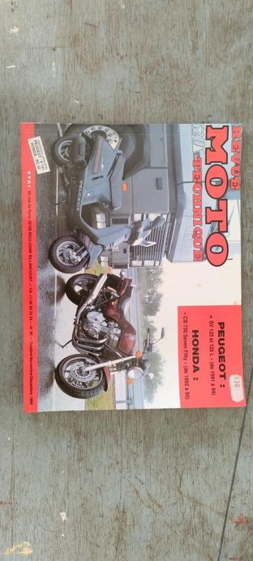 onderhoud moto Peugeot SV125 en Honda CB750 beschikbaar voor biedingen