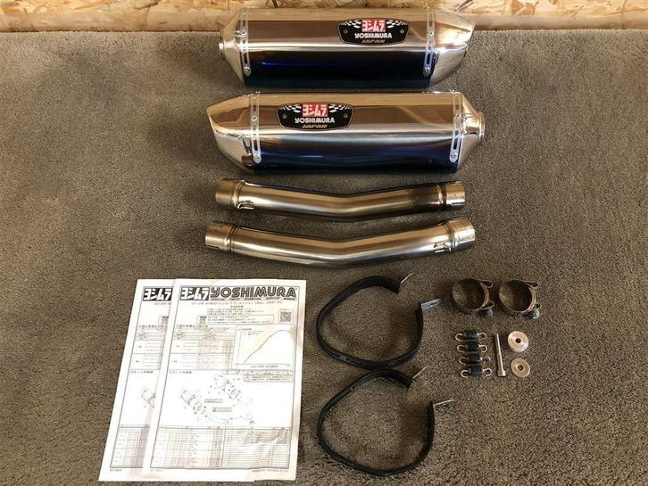 Yoshimura Japan Titanium Blue uitlaten GSX1300R Hayabusa 08>, Motoren, Onderdelen | Suzuki, Gebruikt, Ophalen of Verzenden