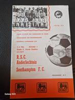 Livret du programme de football RSC ANDERLECHT - SOUTHAMPTON, Collections, Comme neuf, Enlèvement ou Envoi