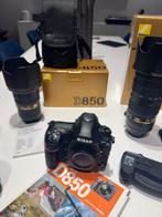 Nikon D850 - Nikkor-lenzen - de beste volledige set, Ophalen, Zo goed als nieuw, Nikon