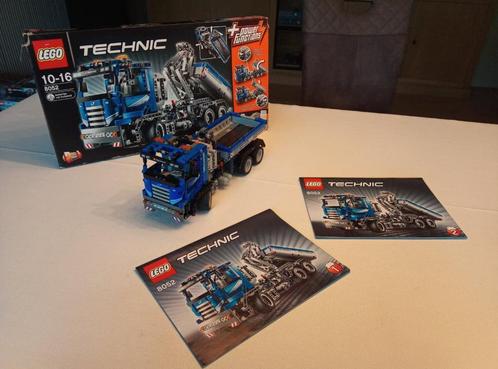 LEGO Technic 8052 Container Truck MET DOOS, Kinderen en Baby's, Speelgoed | Duplo en Lego, Zo goed als nieuw, Lego, Complete set