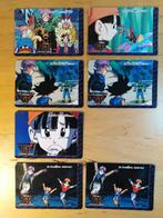 Lot de 7 cartes Dragon Ball Z - Dragon Ball GT Power Battle, Ophalen of Verzenden, Gebruikt, Speelkaart(en)
