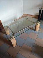 Table de salon en verre, Ophalen, Gebruikt, Glas