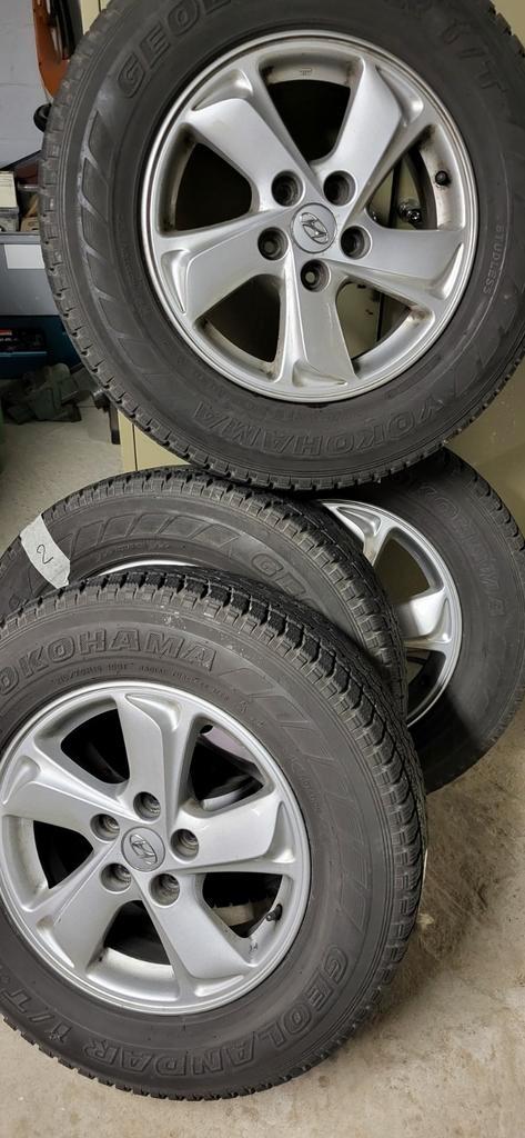 Winterwielen Hyundai, Auto-onderdelen, Banden en Velgen, Velg(en), Winterbanden, Ophalen