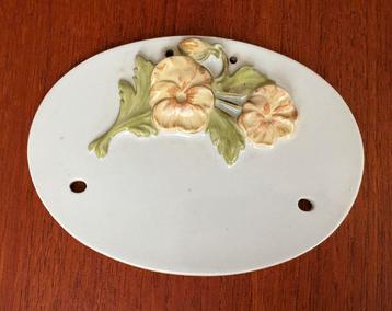 Wandbord van aardewerk—TECO Bois-de-Breux — midden 20e eeuw beschikbaar voor biedingen