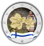 Pièce de 2 euros Finlande colorée, 2 euros, Finlande, Enlèvement ou Envoi