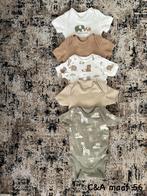 Lot de 5 barboteuses à manches courtes C&A taille 56, Enfants & Bébés, Vêtements de bébé | Taille 56, Garçon ou Fille, C&A, Comme neuf