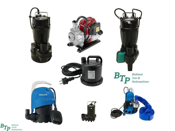 BTP Vuilwater Dompelpompen schoonwater klokpompen waterpomp, Tuin en Terras, Waterpompen, Gebruikt, Overige typen