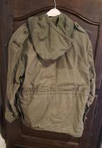 Belgisch militair/ leger jas met capuchon, Ophalen, Overige soorten, Kleding of Schoenen
