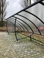 Fietsenberging/fietsoverkapping 4m of 8m variabele breedte, Tuin en Terras, Bergingen en Tuinkasten, Ophalen, Zo goed als nieuw