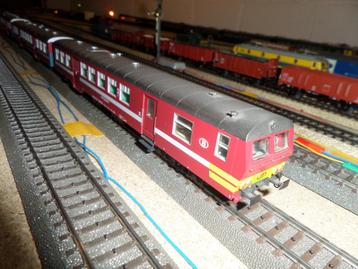 MARKLIN HO lot 3 wagons rame M2 SNCB NMBS beschikbaar voor biedingen